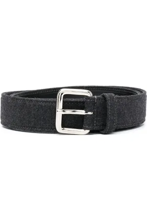 Gianfranco Ferré 2000s wool buckle belt