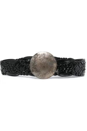 Gianfranco Ferré 2000s interwoven leather belt
