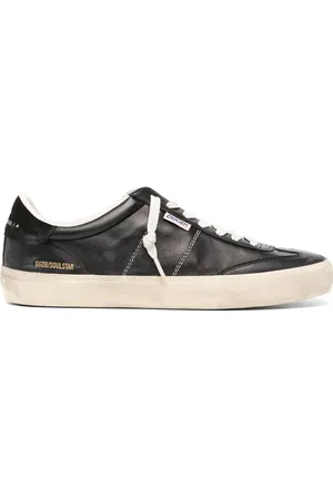 Golden Goose Logo-patch lace-up sneakers