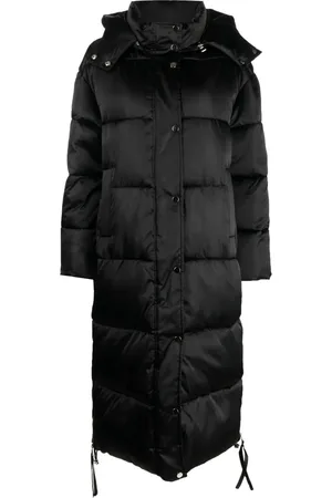 P.A.R.O.S.H. Detachable-hood long padded coat