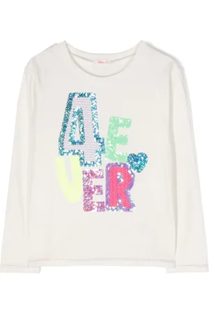 Billieblush Sequin-embellished cotton sweatshirt