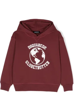 Dsquared2 Long-sleeve cotton hoodie