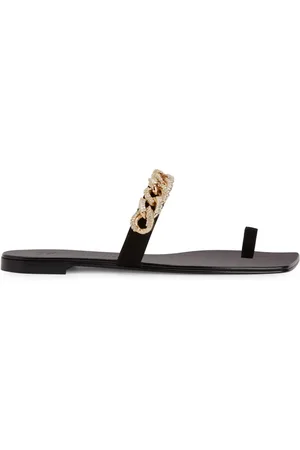Giuseppe Zanotti Berenicee Chain leather sandals