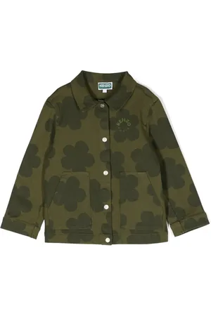 Kenzo Floral-print denim jacket
