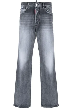 Dsquared2 High-rise straight-leg jeans