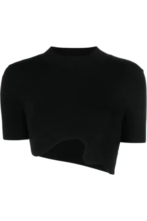 CHRISTOPHER ESBER Maparadita asymmetric ribbed top