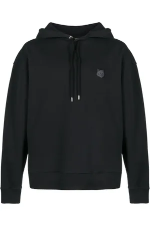 Maison Kitsuné Fox-motif cotton hoodie