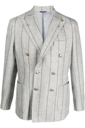GABO NAPOLI Striped wool-blend blazer