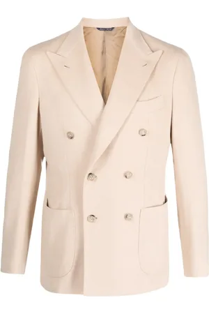 GABO NAPOLI Double-breasted camel-hair blazer