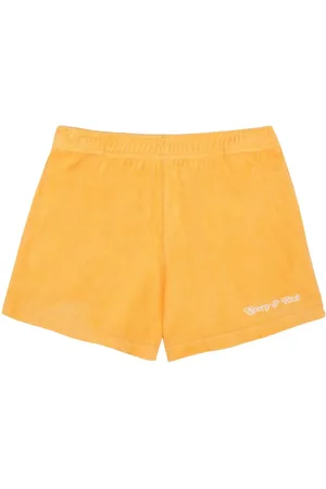 Sporty & Rich NY Tennis Club cotton shorts