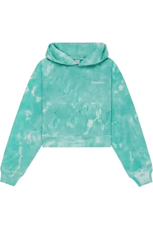 Sporty & Rich Serif logo-embroidery hoodie