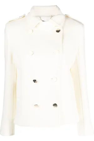 Liu Jo Double-breasted virgin wool coat