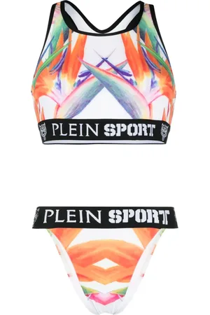 Philipp Plein Flowers bikini set