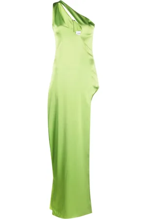 Concepto One-shoulder cut-out maxi dress