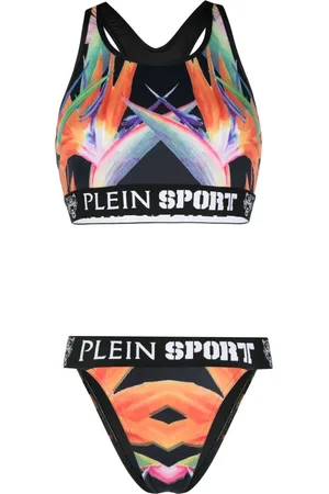 Philipp Plein Flowers bikini set