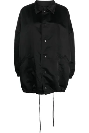 YOHJI YAMAMOTO Puffball single-breasted bomber jacket