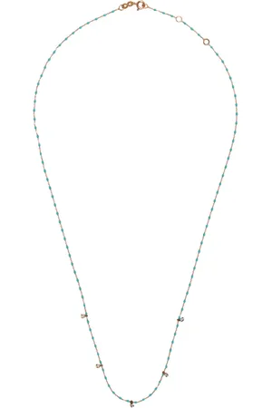 GIGI CLOZEAU 18kt yellow Mini Gigi diamond necklace