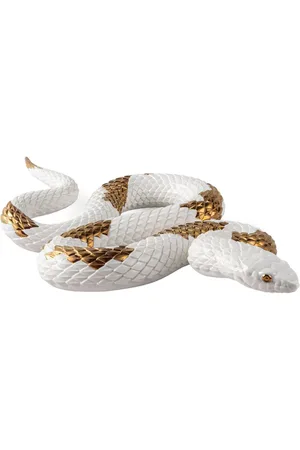 LLADRÒ Sopper Snake porcelain sculpture