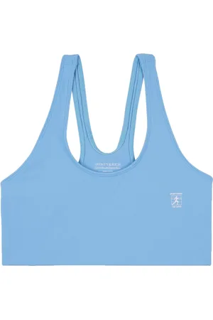 Sporty & Rich Runner logo-print sports bra