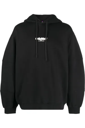 OAMC Logo-patch cotton hoodie