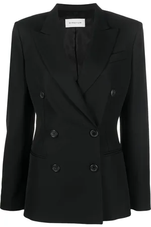 Armarium Double-breasted virgin wool blazer