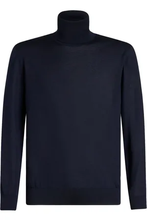 Etro Pegaso-embroidered high-neck jumper