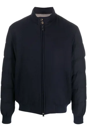corneliani High-neck padded bomber jacket