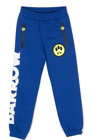 BARROW Logo-print cotton track pants