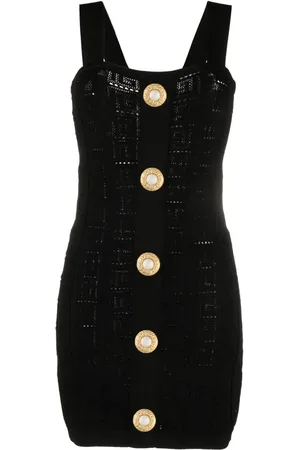 Balmain Open-knit minidress