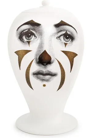 FORNASETTI Clown oval-design vase (19cm)