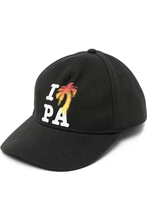 Palm Angels Logo-print cotton cap