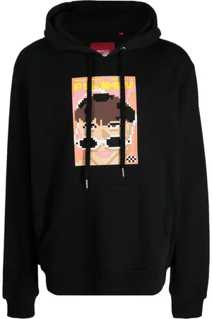 MOSTLY HEARD RARELY SEEN Graphic-print cotton hoodie