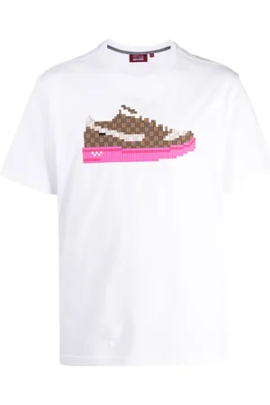 MOSTLY HEARD RARELY SEEN Sneaker-print cotton T-shirt
