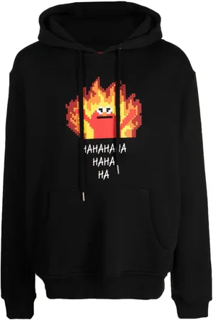MOSTLY HEARD RARELY SEEN Graphic-print cotton hoodie