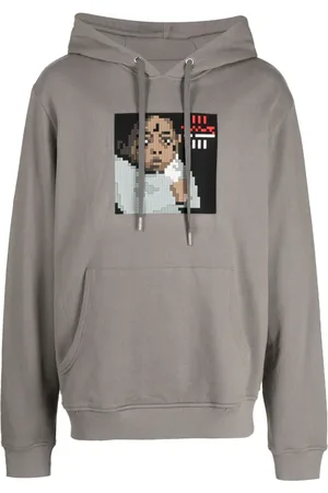 MOSTLY HEARD RARELY SEEN Graphic-print cotton hoodie