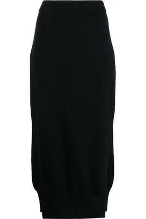 Barrie High-waisted knit skirt