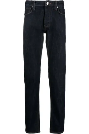 Emporio Armani Straight-leg mid-rise jeans
