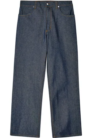 ECKHAUS LATTA Mid-rise cotton jeans