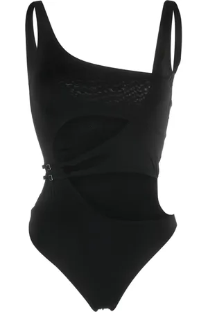 OFF-WHITE Cut-out high-cut swimsuit