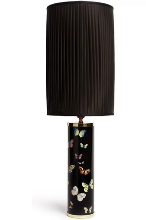 FORNASETTI Cylindrical pleated lampshade
