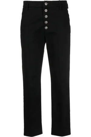 Dondup Nima logo-plaque trousers