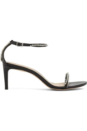 Schutz Crystal-embellished 110mm leather sandals