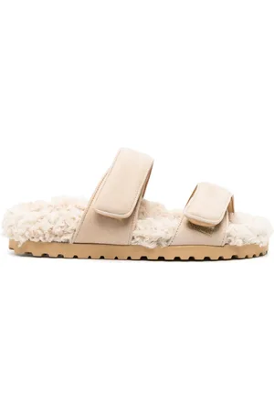 Gia Borghini Alvine shearling-lining slides