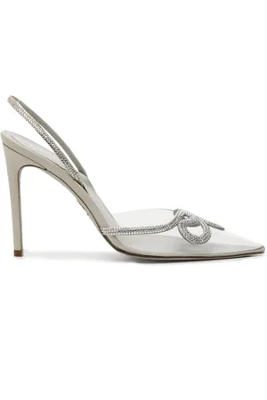 RENE CAOVILLA Mogana 100 snake-embellished pumps