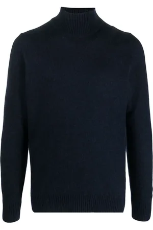 LARDINI Fine-knit roll-neck jumper