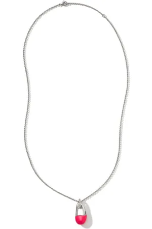 John Hardy Sterling pebble pendant necklace