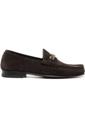 Tom Ford Chain suede loafers
