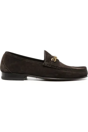 Tom Ford Chain suede loafers
