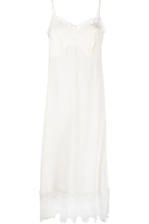 Simone Rocha Lace-trim midi dress