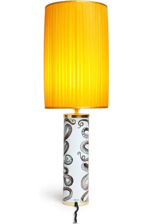FORNASETTI Cylindrical pleated lampshade